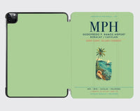 Thumbnail for Godofredo P. Ramos Airport Boracay Caticlan (MPH) design on light green ipad tablet case