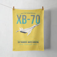 Thumbnail for XB-70A Valkyrie design on yellow towel