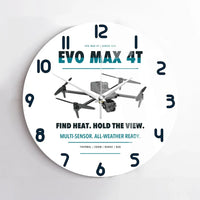 Thumbnail for Autel EVO Max 4T design on white no frame wall clock