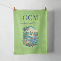 Thumbnail for Owen Roberts International Airport (GCM) design on light green towel