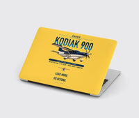 Thumbnail for Daher Kodiak 900 design on yellow MacBook case