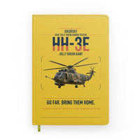 Thumbnail for Sikorsky HH-3E Jolly Green Giant design on yellow notebook