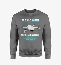 Thumbnail for DJI Mavic Mini design on gray sweatshirt