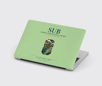 Thumbnail for Juanda International Airport Surabaya (SUB) design on light green MacBook case