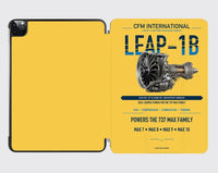 Thumbnail for CFM LEAP-1B design on yellow ipad tablet case