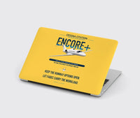 Thumbnail for Cessna Citation Encore+ design on yellow MacBook case