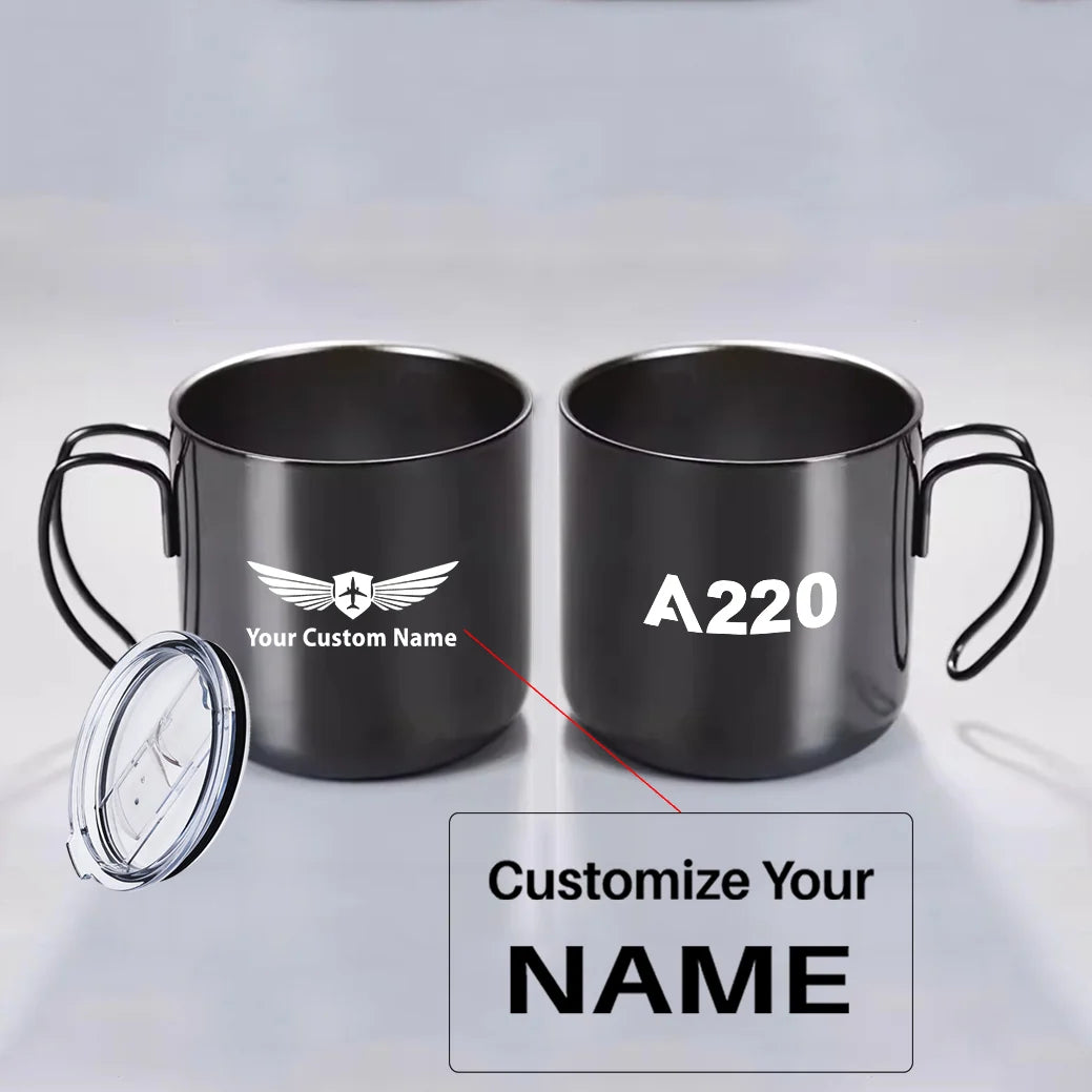 Customisable Airbus A220 Mug - view 3