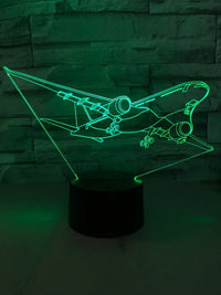 Thumbnail for Customisable Airbus A330 3D Lamp - view 4