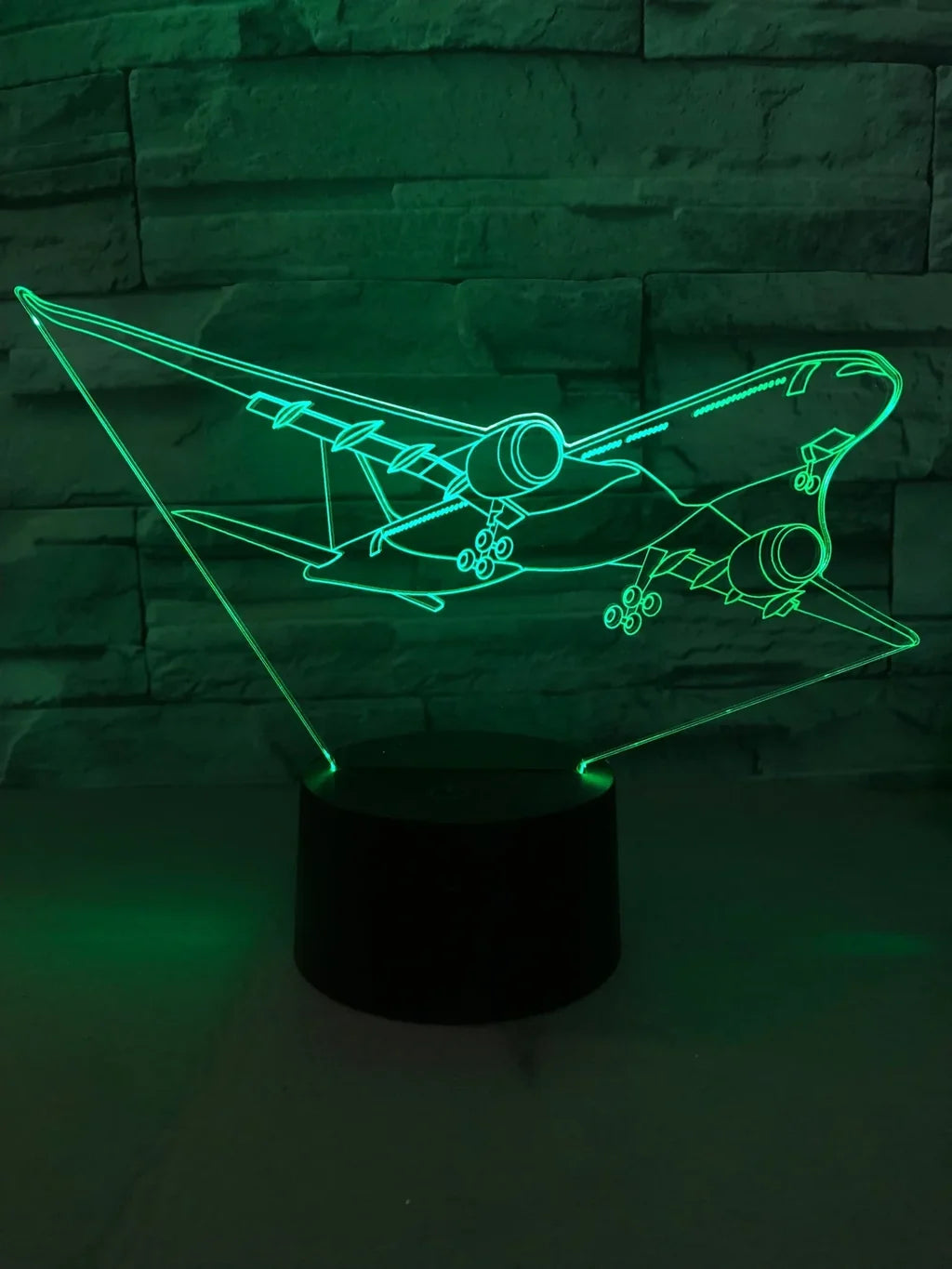 Customisable Airbus A330 3D Lamp - view 4
