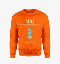 Thumbnail for Sangster International Airport MBJ Sweatshirt - Orange