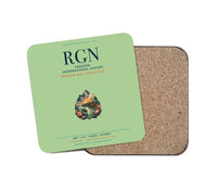 Thumbnail for Yangon International Airport (RGN) design on light green 1 piece coaster