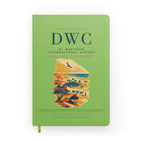 Thumbnail for Al Maktoum International Airport (DWC) design on light green notebook