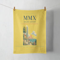 Thumbnail for Malmo Airport (MMX) design on yellow towel