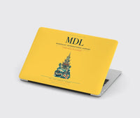 Thumbnail for Mandalay International Airport (MDL) design on yellow MacBook case
