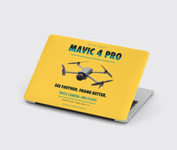 Thumbnail for DJI Mavic 4 Pro design on yellow MacBook case