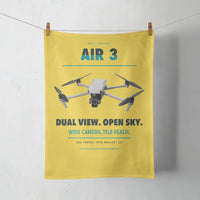 Thumbnail for DJI Air 3 design on yellow towel