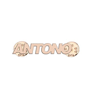 Thumbnail for Antonov & Text Brooch - view 3