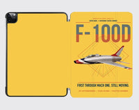 Thumbnail for F-100D Super Sabre design on yellow ipad tablet case