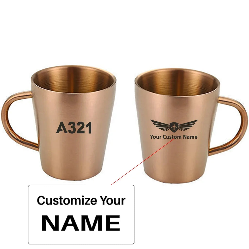 Customisable Airbus A321 Mug - view 3