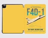 Thumbnail for F4D-1 Skyray design on yellow ipad tablet case