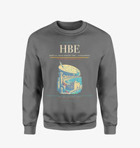 Thumbnail for Borg El Arab Airport (HBE) design on gray sweatshirt