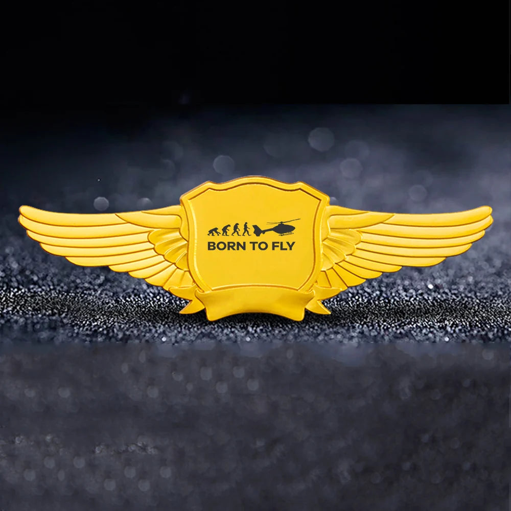 Helicopter Badge - view 3