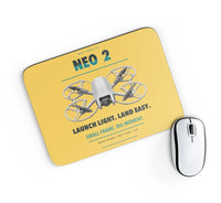 Thumbnail for DJI Neo 2 design on yellow rectangle mouse pad