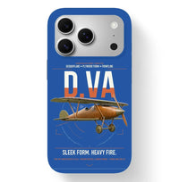 Thumbnail for Albatros D.Va design on blue magsafe iphone case, for iPhone 17 Pro