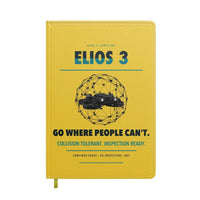 Thumbnail for Flyability Elios 3 design on yellow notebook