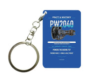 Thumbnail for PW2040 Key Chain design on blue key chain