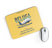Thumbnail for Airbus A300-600ST BelugaST design on yellow rectangle mouse pad
