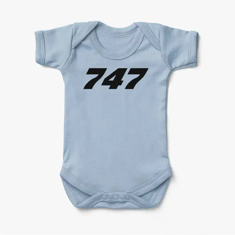 Boeing 747 Baby Bodysuit - view 3