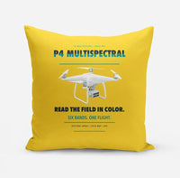 Thumbnail for DJI P4 Multispectral design on yellow pillow