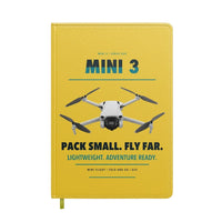 Thumbnail for DJI Mini 3 design on yellow notebook