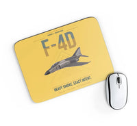 Thumbnail for F-4D Phantom II design on yellow rectangle mouse pad