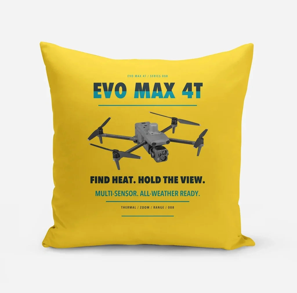 Autel EVO Max 4T design on yellow pillow