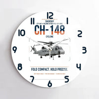 Thumbnail for Sikorsky CH-148 Cyclone design on white no frame wall clock