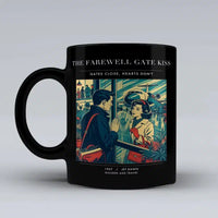 Thumbnail for VINTAGE G4380 - The Farewell Gate Kiss - Ceramic Mug design on black