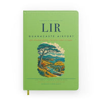 Thumbnail for Guanacaste Airport (LIR) design on light green notebook