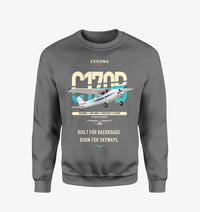 Thumbnail for Cessna 170B design on gray sweatshirt
