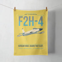 Thumbnail for F2H-4 Banshee design on yellow towel