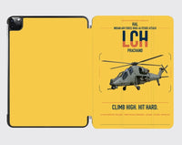 Thumbnail for HAL LCH Prachand design on yellow ipad tablet case