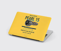 Thumbnail for PEARL 15 design on yellow MacBook case