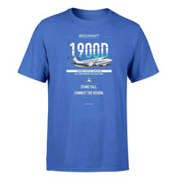 Thumbnail for Beechcraft 1900D design on blue single side