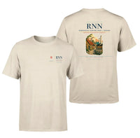 Thumbnail for Bornholm Airport (RNN) design printed on beige double-side t-shirt