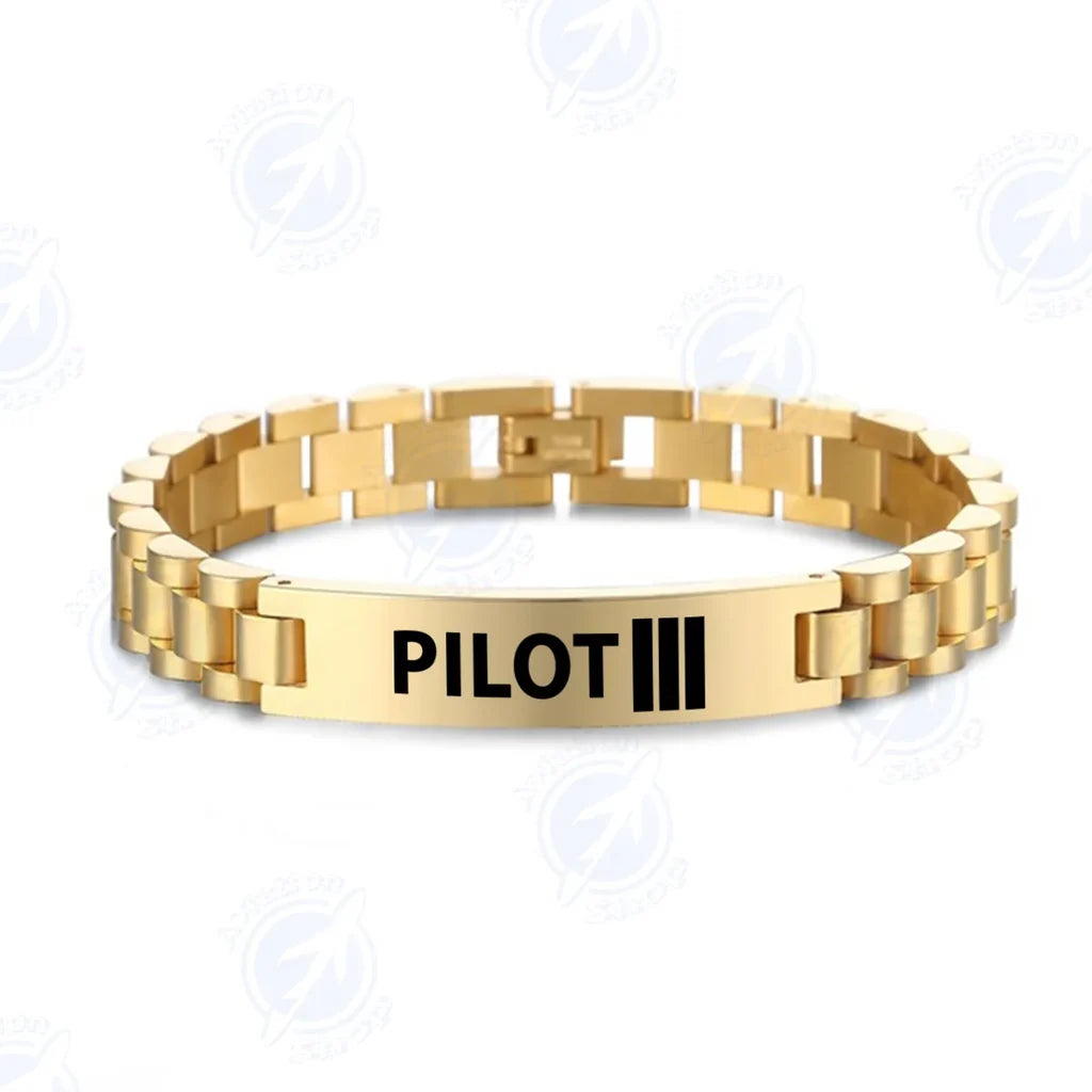 Pilot & Stripes Bracelet - view 3