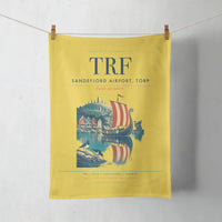 Thumbnail for Sandefjord Airport, Torp (TRF) design on yellow towel