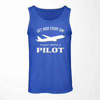 Thumbnail for Get High Every Day Sleep Tank Top - view 3