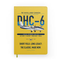 Thumbnail for DHC-6 Twin Otter Classic 300-G design on yellow notebook