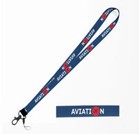 Thumbnail for Aviation lanyard - dark blue